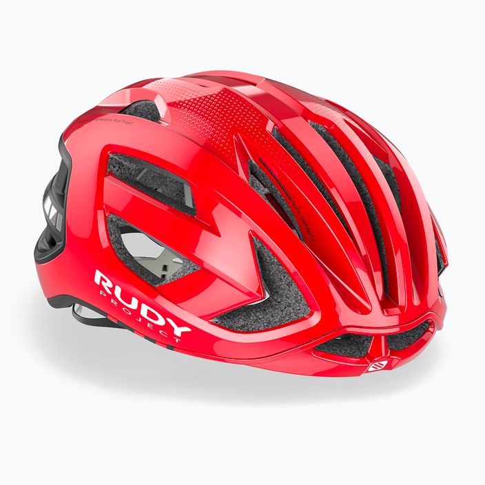 Rudy Project Egos casco da bici rosso cometa/nero lucido 3