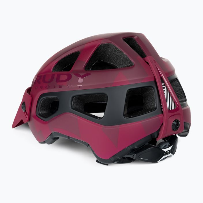 Casco da bici Rudy Project Protera + merlot opaco 4