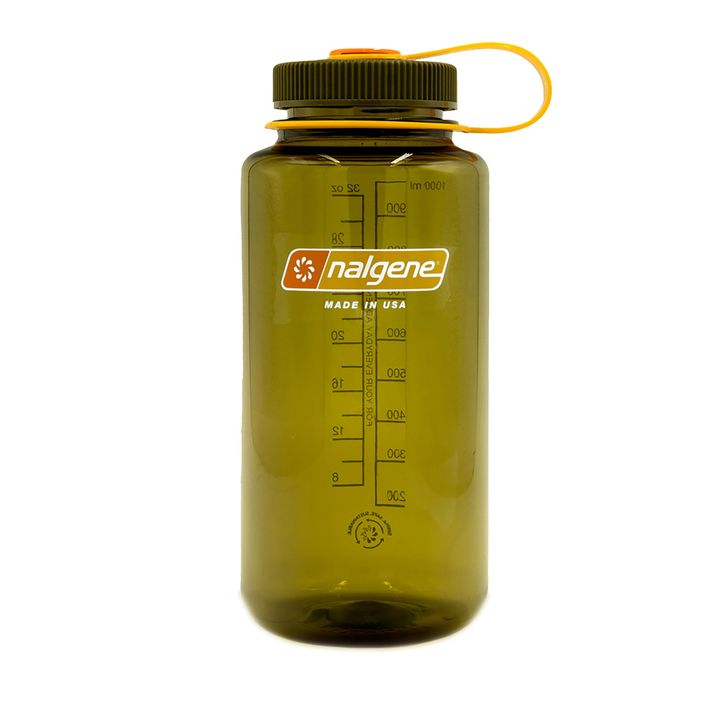 Bottiglia da viaggio Nalgene Wide Mouth Sustain 1000 ml oliva 2