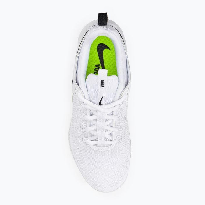 Scarpe da pallavolo donna Nike Air Zoom Hyperace 2 bianco/nero 6