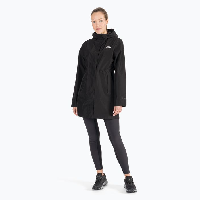 Parka The North Face Woodmont donna nero 2