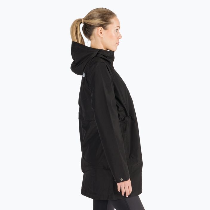 Parka The North Face Woodmont donna nero 3