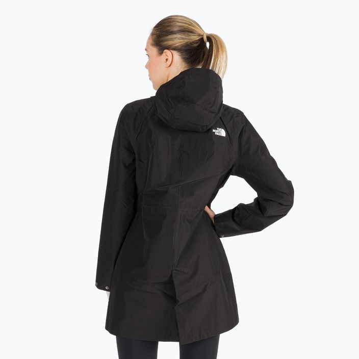Parka The North Face Woodmont donna nero 4