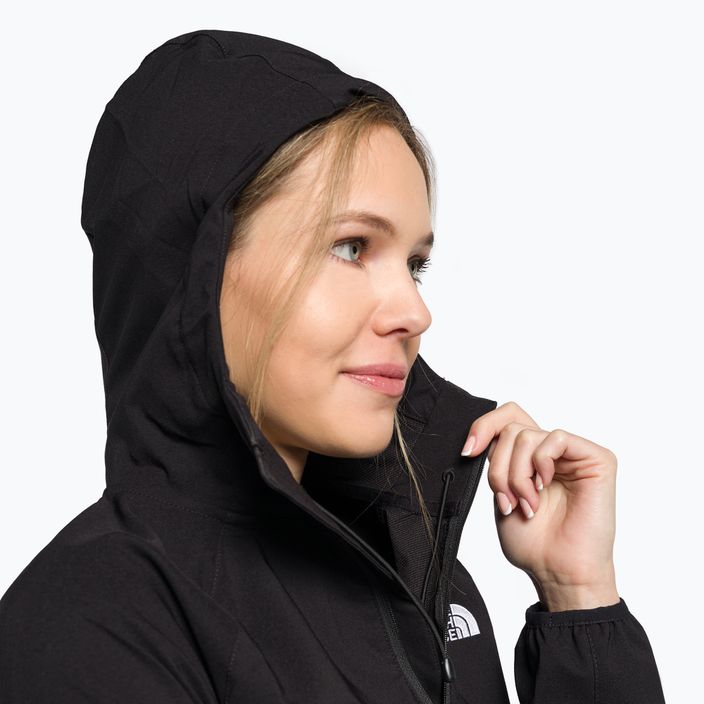 Giacca softshell da donna The North Face Nimble Hoodie nero 5