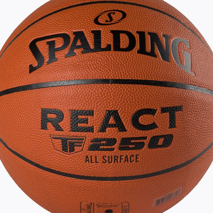 Spalding TF-250 React basket arancione 3
