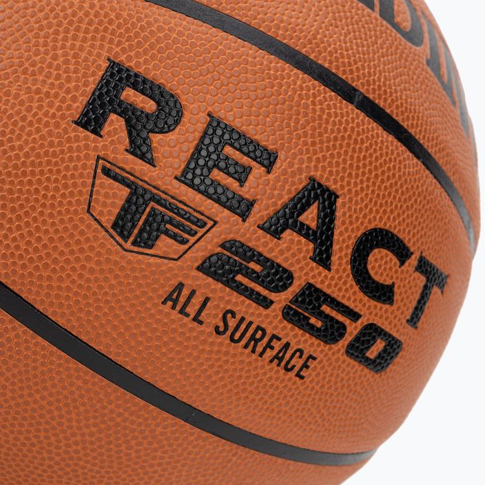 Spalding React TF-250 taglia 7 pallacanestro 3
