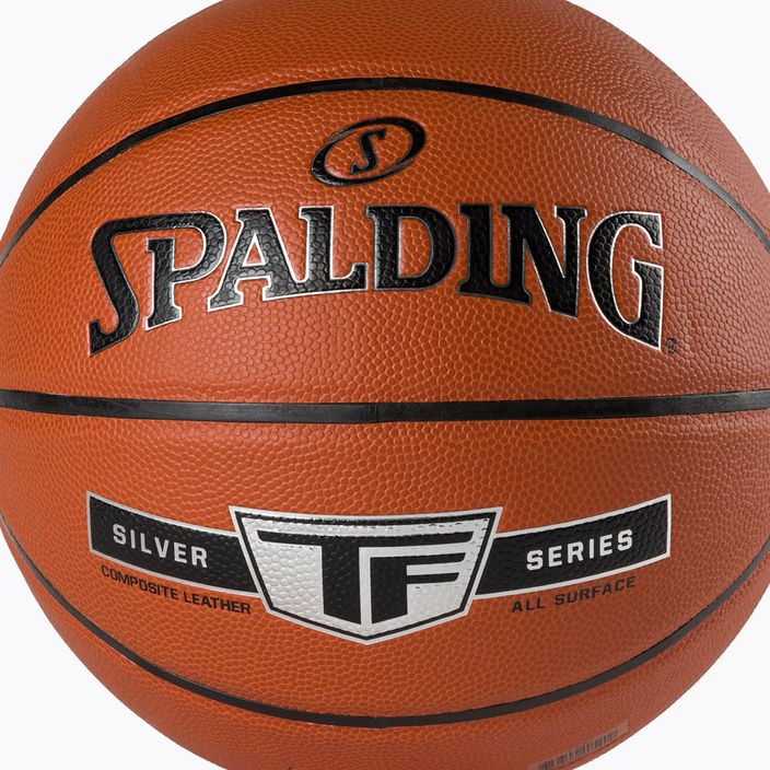 Spalding Silver TF basket arancione taglia 7 3