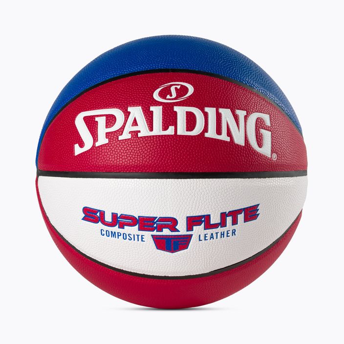 Spalding Super Flite basket rosso/bianco/blu dimensioni 7