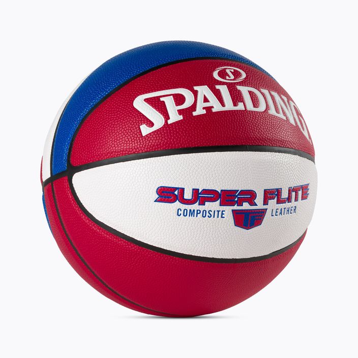 Spalding Super Flite basket rosso/bianco/blu dimensioni 7 2