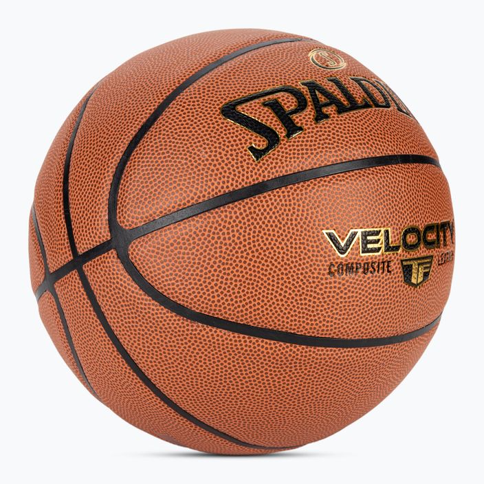 Pallone Spalding Velocity Orange misura 7 2