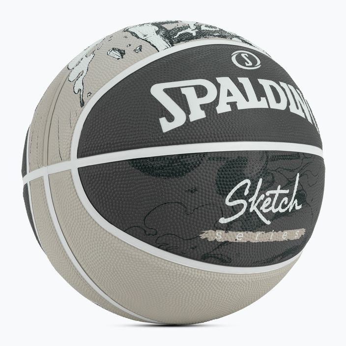 Spalding Sketch Jump basket nero/grigio taglia 7 2