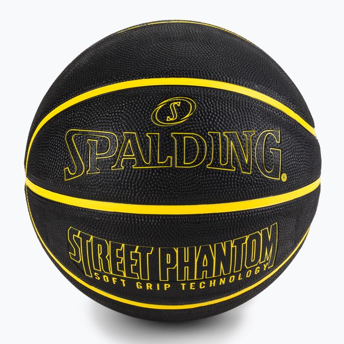 Spalding Phantom basket nero/giallo taglia 7
