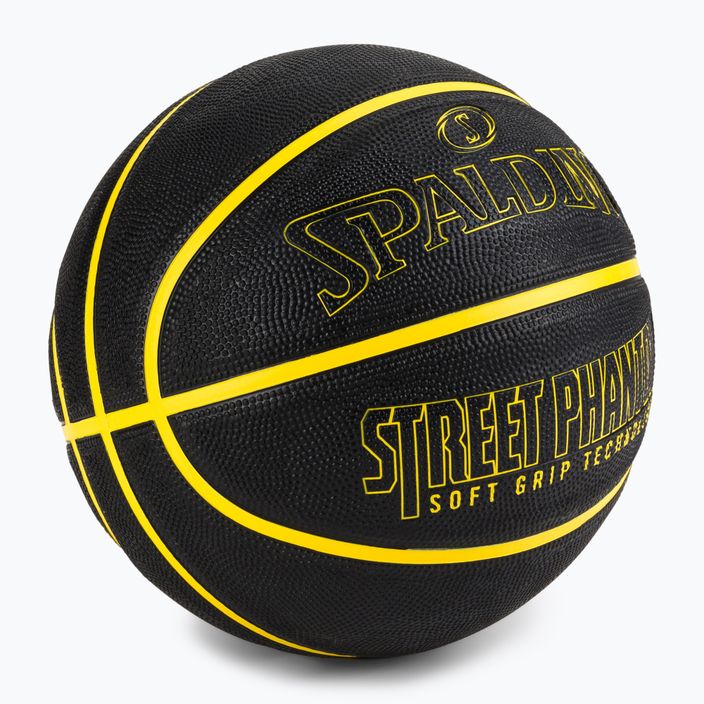 Spalding Phantom basket nero/giallo taglia 7 2