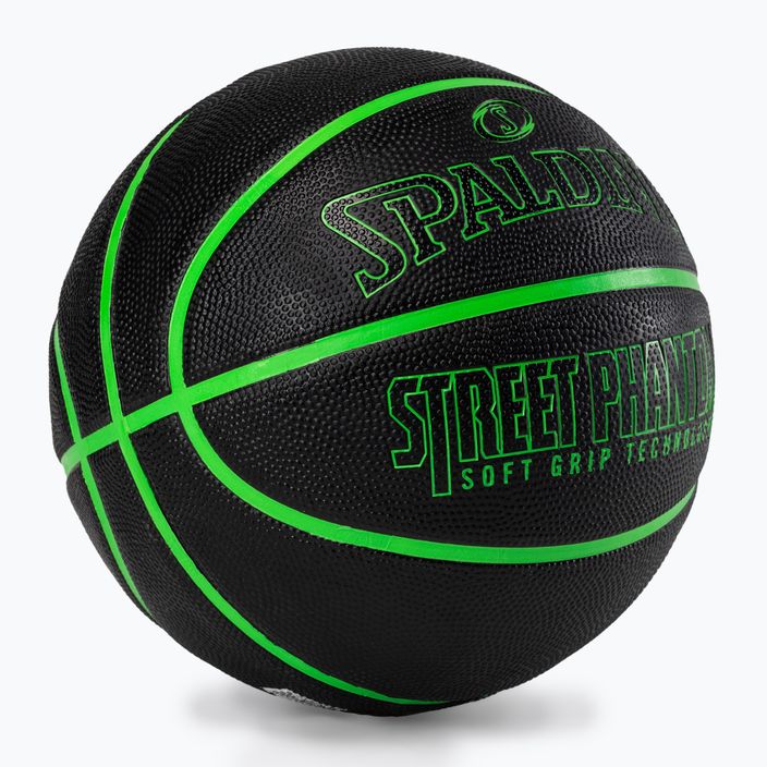 Spalding Phantom basket nero/verde taglia 7 2