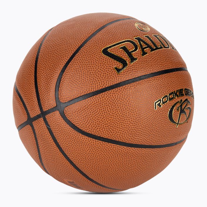 Spalding Rookie Gear Pelle basket arancione taglia 5 2
