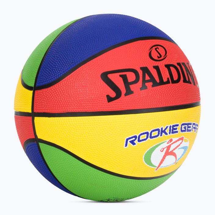 Spalding Rookie Gear 2021 basket multicolore dimensioni 5 2