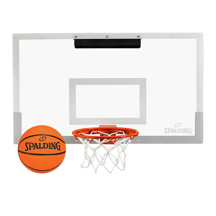 Spalding NBA Arena Slam 180 Pro set mini basket bianco 2