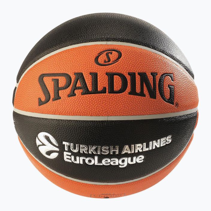 Spalding Euroleague TF-150 Legacy basket arancione/nero taglia 5 5