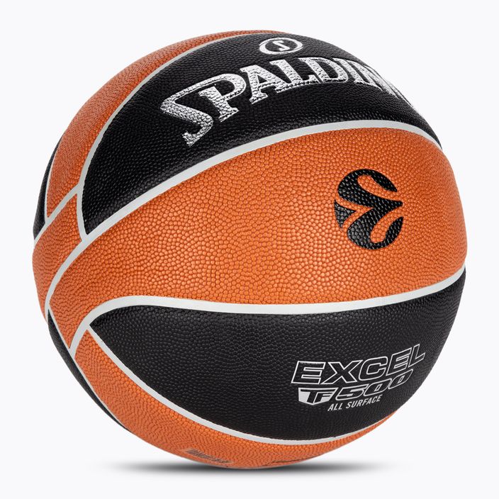 Spalding Euroleague TF-500 Legacy 2021 basket arancione / nero taglia 7 2