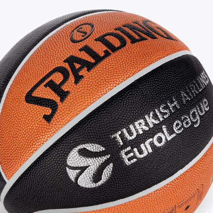 Spalding Euroleague TF-500 Legacy 2021 basket arancione / nero taglia 7 3