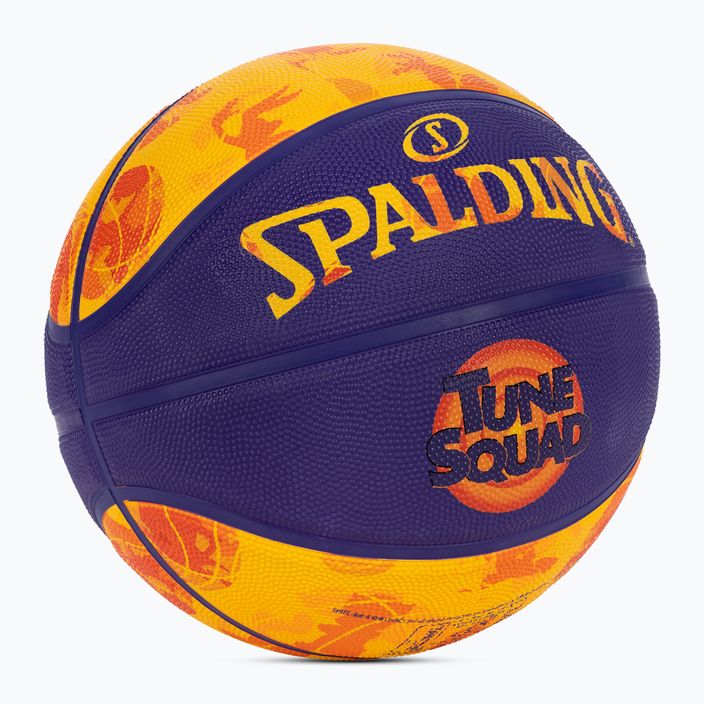 Spalding Tune Squad basket arancio/viola misura 7 2