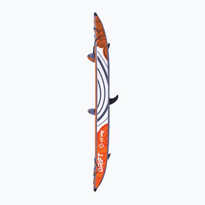 ZRAY Drift 14'0" bianco/arancio kayak gonfiabile per 2 persone 5