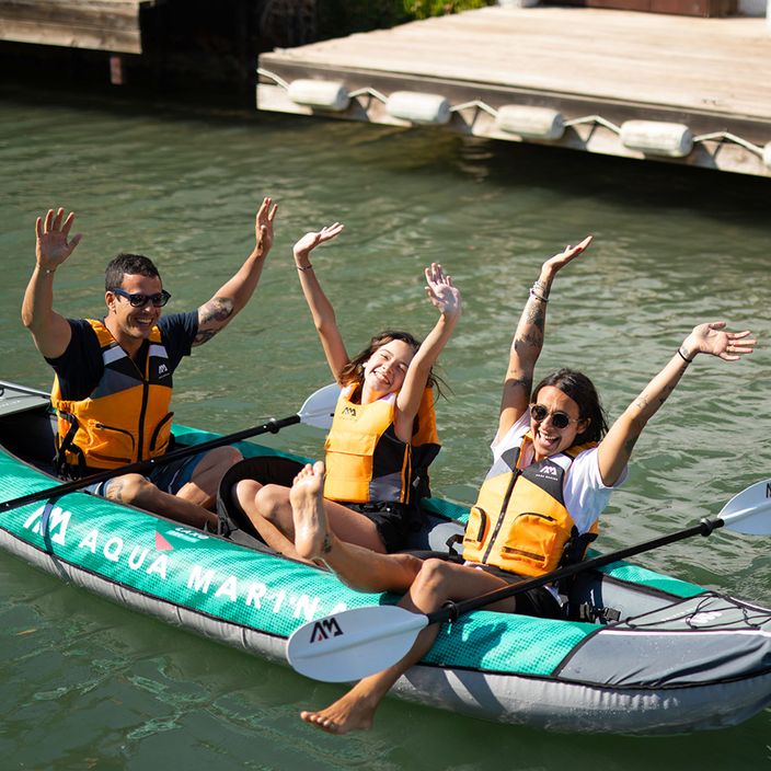 Aqua Marina Laxo Recreational Kayak 12'6" kayak gonfiabile per 3 persone 9