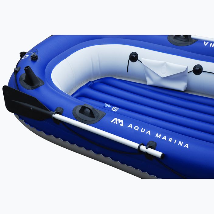 Aqua Marina Wildriver blu pontone 3 persone con motore 4