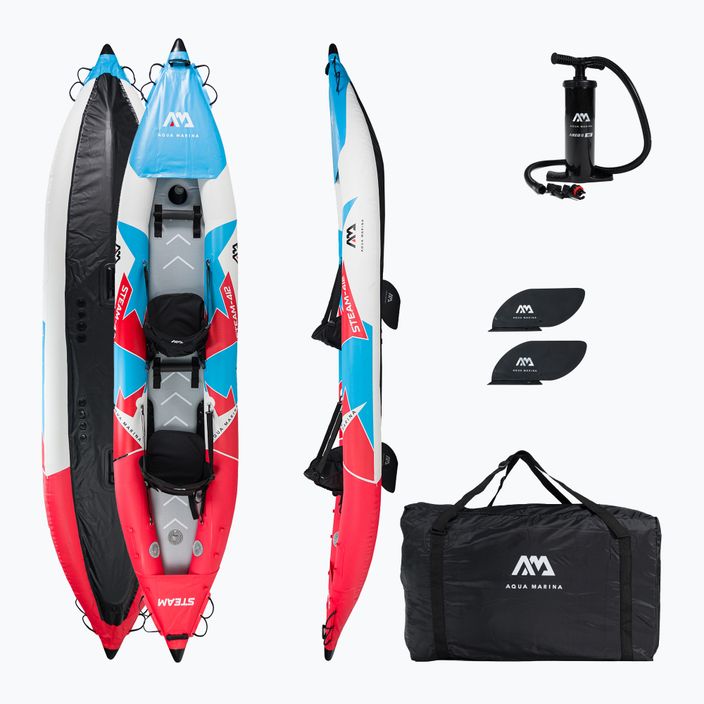 Aqua Marina Steam Versatile/Whitewater 13'6" kayak gonfiabile per 2 persone