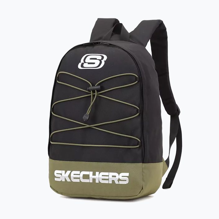 Zaino SKECHERS Pomona 18 l black/rifle green 2