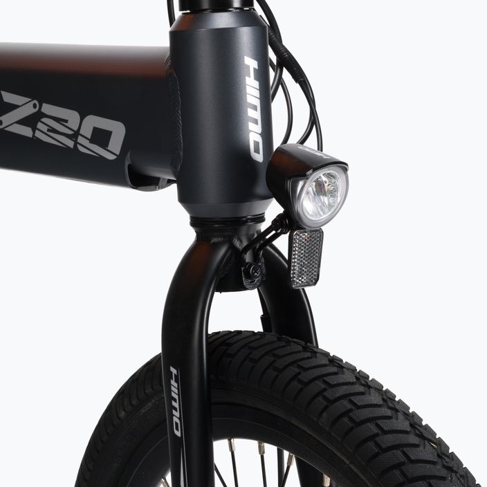 Bicicletta elettrica HIMO Z20 Max 36V 10Ah 360Wh grigio 6