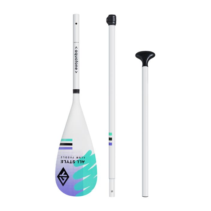 Pagaia SUP Aquatone Allstyle 2.0 in alluminio a 3 pezzi 4