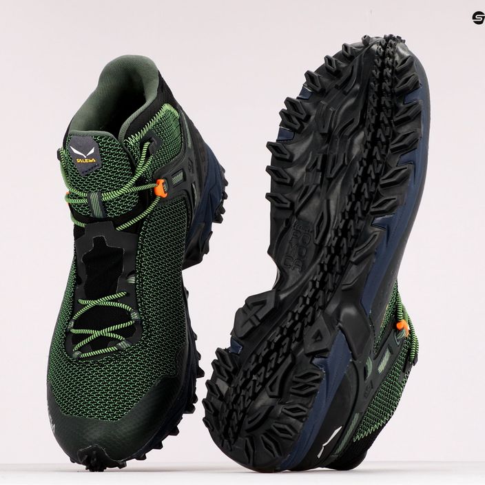 Salewa scarpe da trekking da uomo Ultra Flex 2 Mid GTX verde grezzo/rana pallida 10