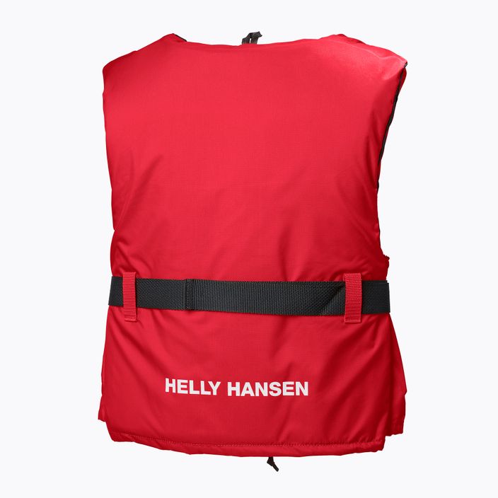 Helly Hansen Sport II gilet di assicurazione rosso/ebano 2