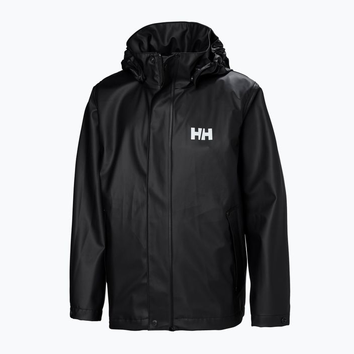 Giacca da vela Helly Hansen da bambino Moss nero 6