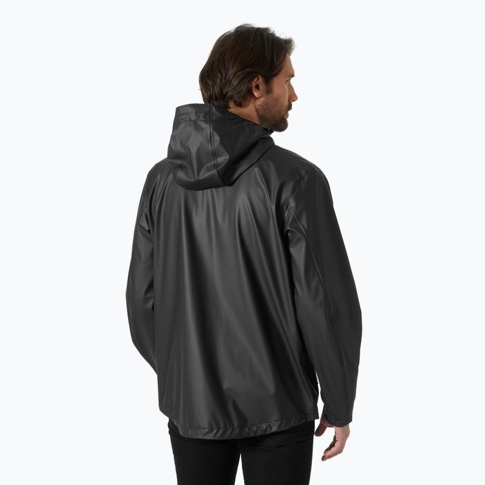 Giacca da vela da uomo Helly Hansen Moss nero 2