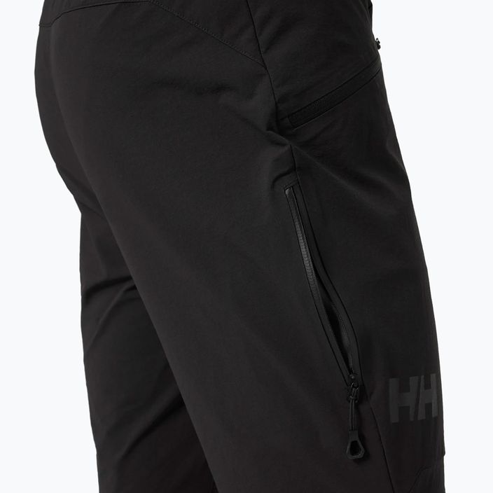Pantaloni softshell da uomo Helly Hansen Rask Light Softshell nero 5