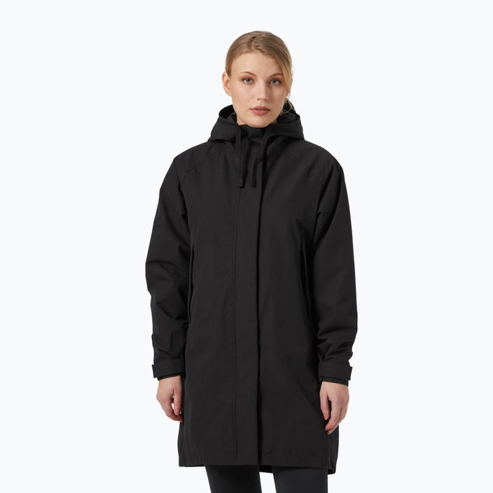 Cappotto invernale da donna Helly Hansen Mono Material Insulated Rain Coat nero