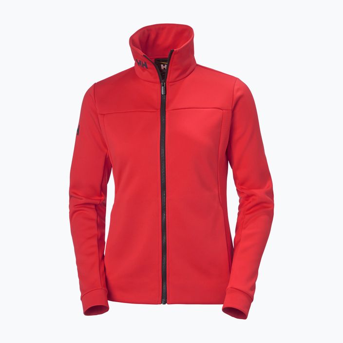 Felpa da vela da donna Helly Hansen W Crew Fleece rosso 6