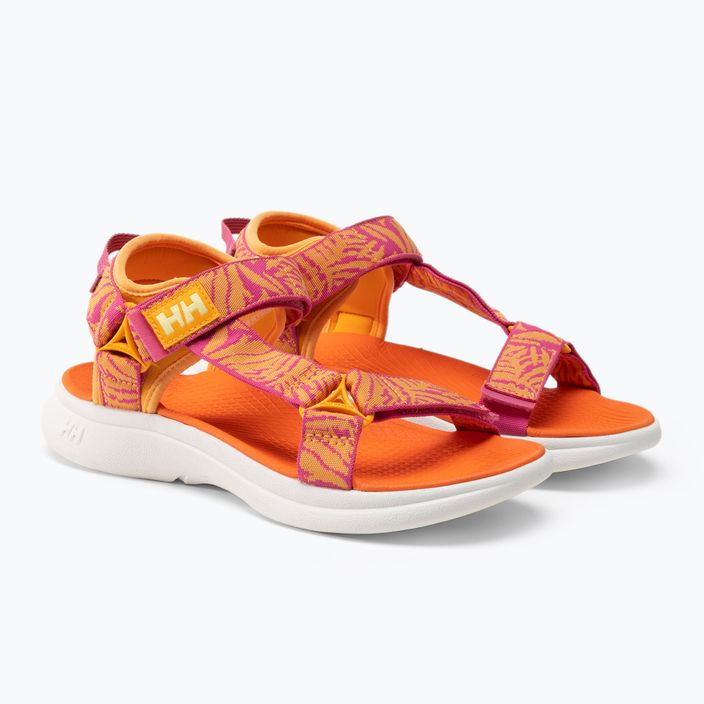 Helly Hansen Capilano F2F arancione brillante/bianco sporco sandali da trekking da donna 4