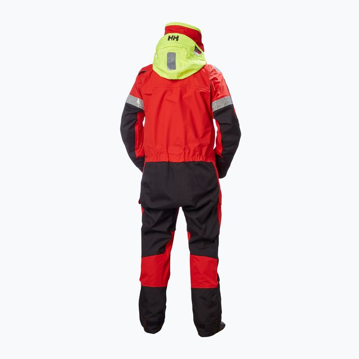 Tuta da vela Helly Hansen Aegir Ocean Dry Suit 2.0 da uomo, allerta rosso 2