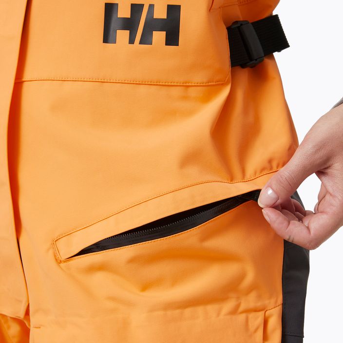 Helly Hansen Skagen Offshore Bib pantaloni da vela da donna arancione sorbetto 4