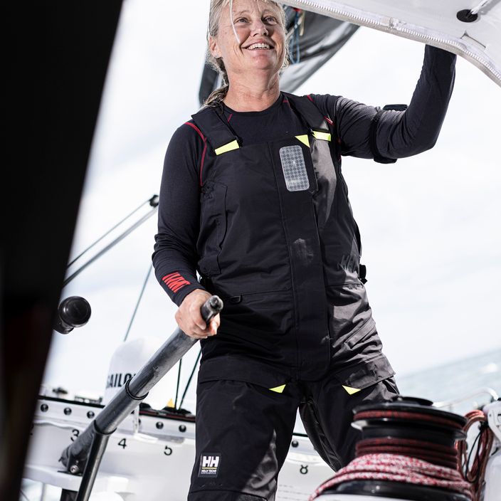 Helly Hansen Skagen Offshore Bib ebano pantaloni da vela da donna 11
