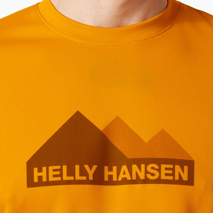 Camicia da trekking Helly Hansen HH Tech Graphic cloudberry da uomo 3