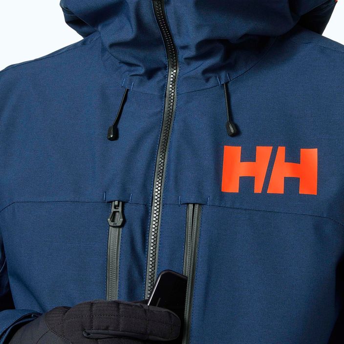 Helly Hansen giacca da sci da uomo Garibaldi 2.0 ocean melange 4