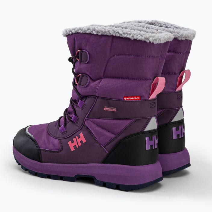 Helly Hansen Jk Silverton Boot HT uva schiacciata/ametista stivali da neve per bambini 3