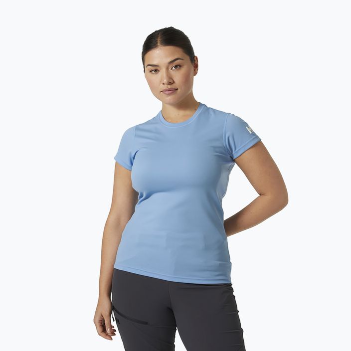 T-shirt trekking donna Helly Hansen HH Tech blu brillante