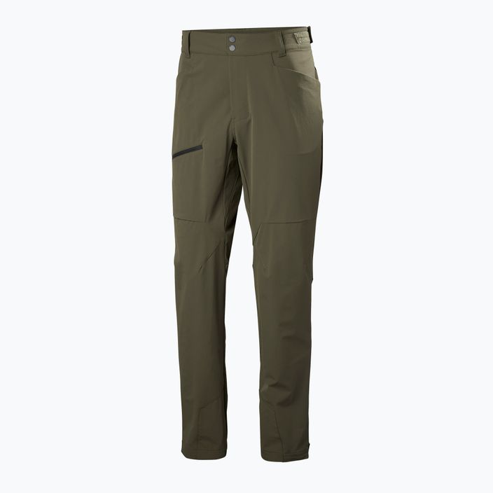 Pantaloni softshell Helly Hansen da uomo Brono Softshell verde utility 6