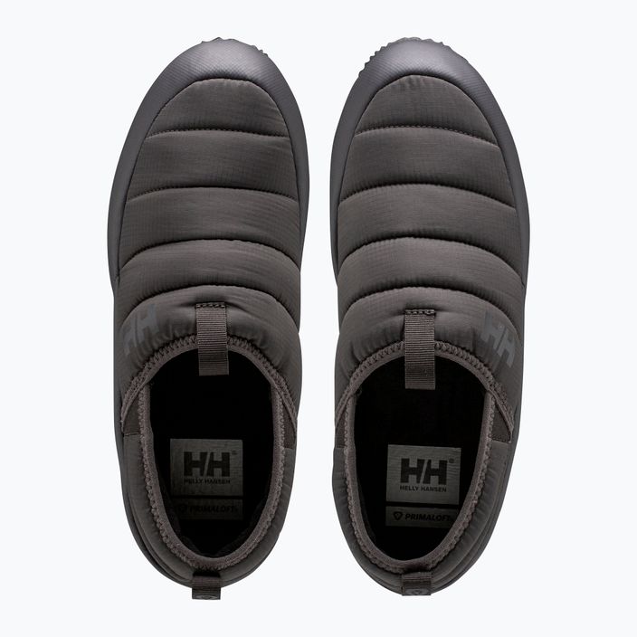 Pantofole Helly Hansen Cabin Loafer da uomo nero 12
