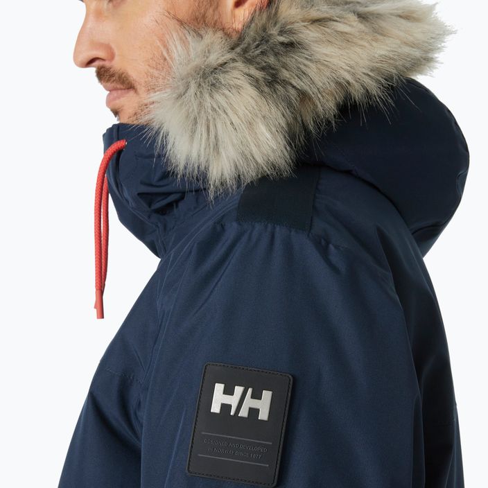 Piumino Helly Hansen Coastal 3.0 Parka uomo navy 4